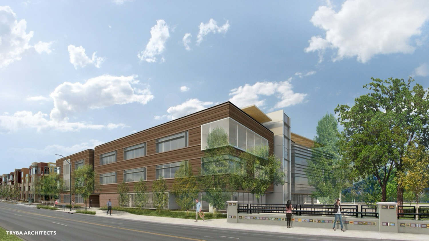 Portfolio — commercial build-to-suit rendering